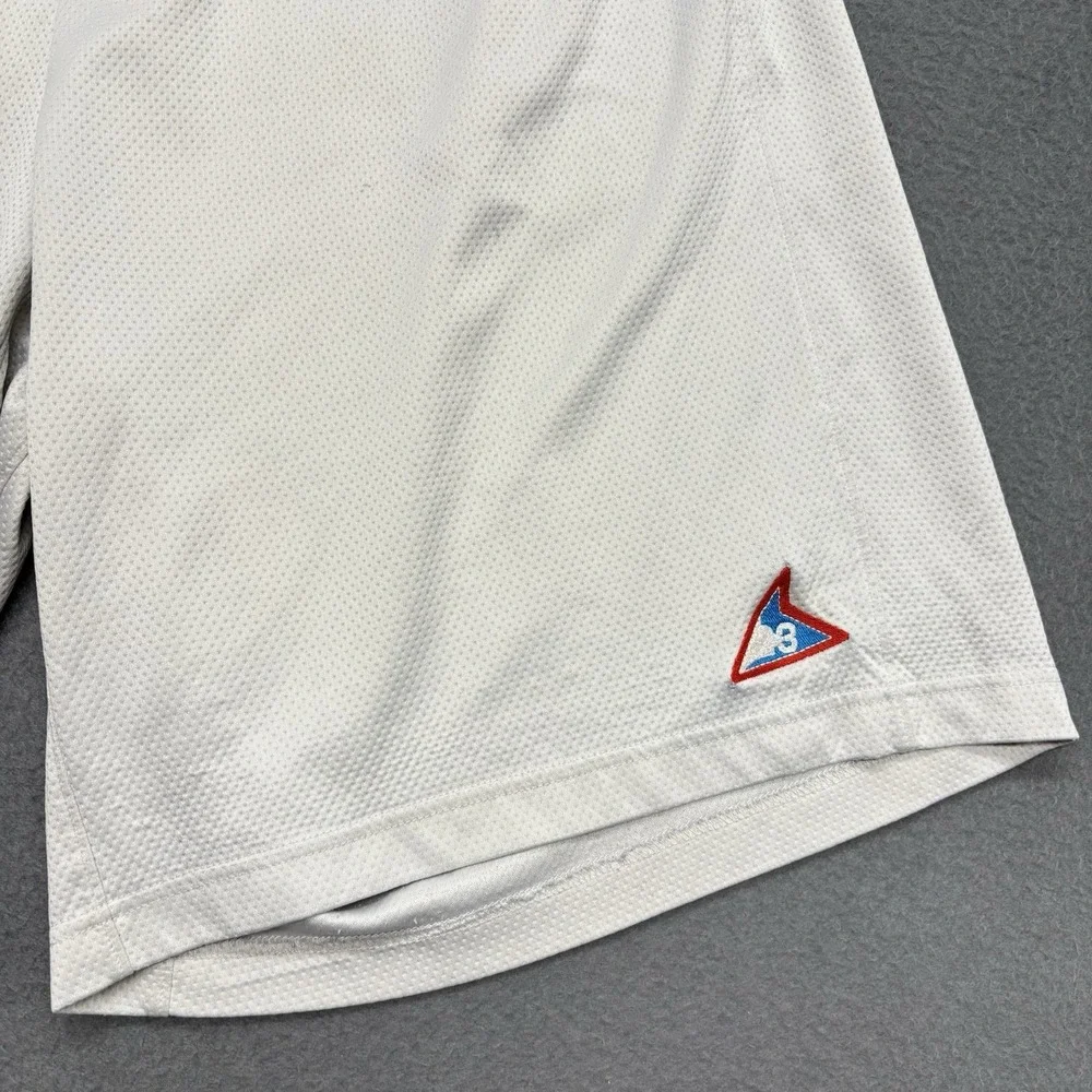 VTG Air Jordan Flying Mesh Basketball Shorts Mens XL Blue White Baggy Y2K Retro